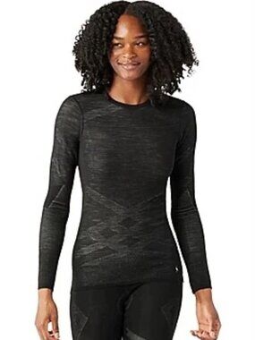 Smartwool women's shirt small Intraknit 200 *flaw* base layer merino wool $130